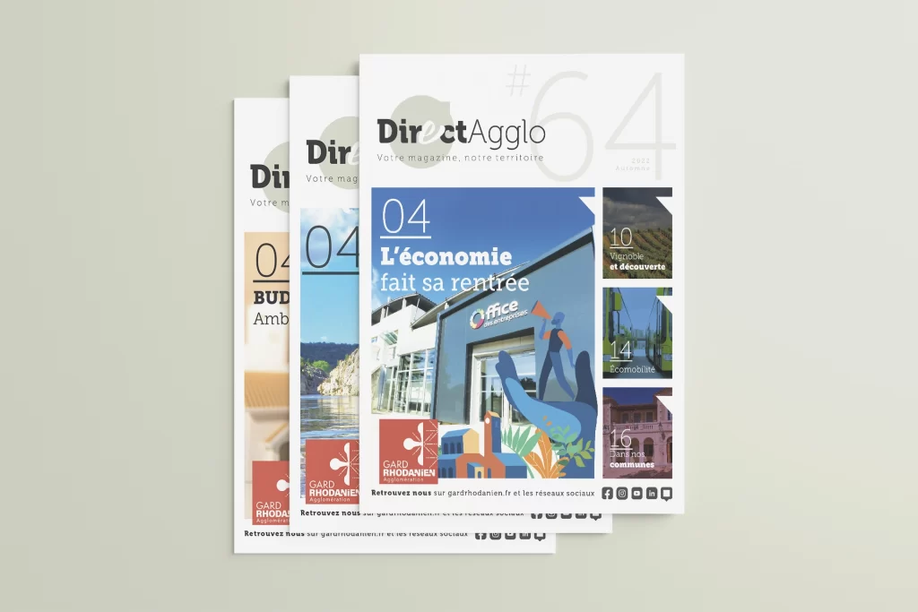 Couvertures du magazine DirectAgglo