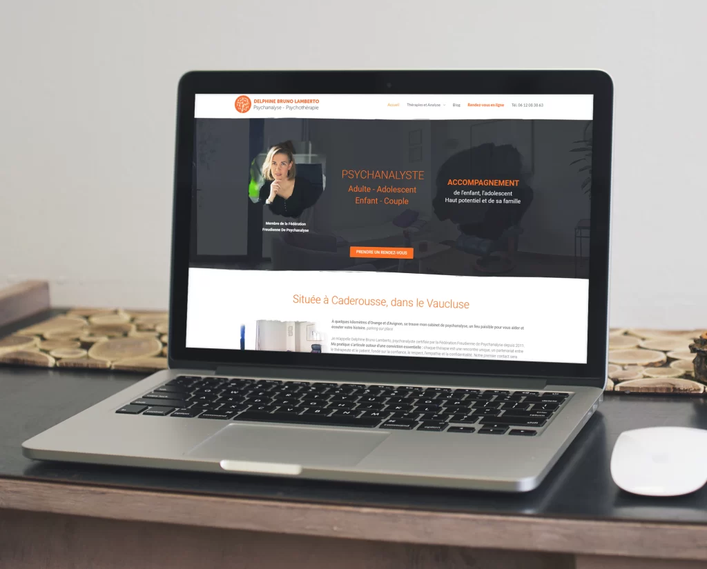 Site web Delphine Lamberto